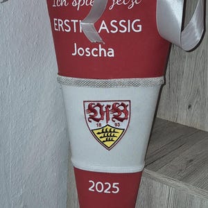 School cone boy football dream club sewn, candy cone, school enrollment, sibling cone 35 cm 70 cm 85 cm