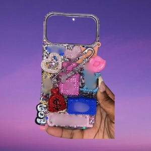 Custodia Junk /Custodia Kitty Deco-den /Conveniente /Custodia con ciondolo /Custodia Freestyle /Arcobaleno /Custodia di design /Custodia Junk Charm personalizzabile per iPhone 12-17 Pro Max