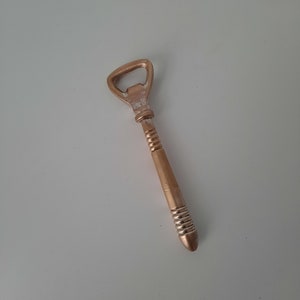 Vintage Solid Brass Bottle Opener / Antique dinning accessories /  / collectible Home Décor /  Bar tools