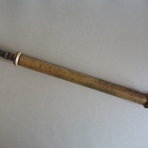 Vintage  Antique Brass  Long Garden Sprayer pump / old Pesticide Sprayer / Liquid spray pump / old farm Tools /  farmhouse décor