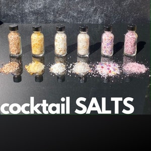 Salt Garnish Margaritas & Cocktails - Tequila - Rimming - Paloma