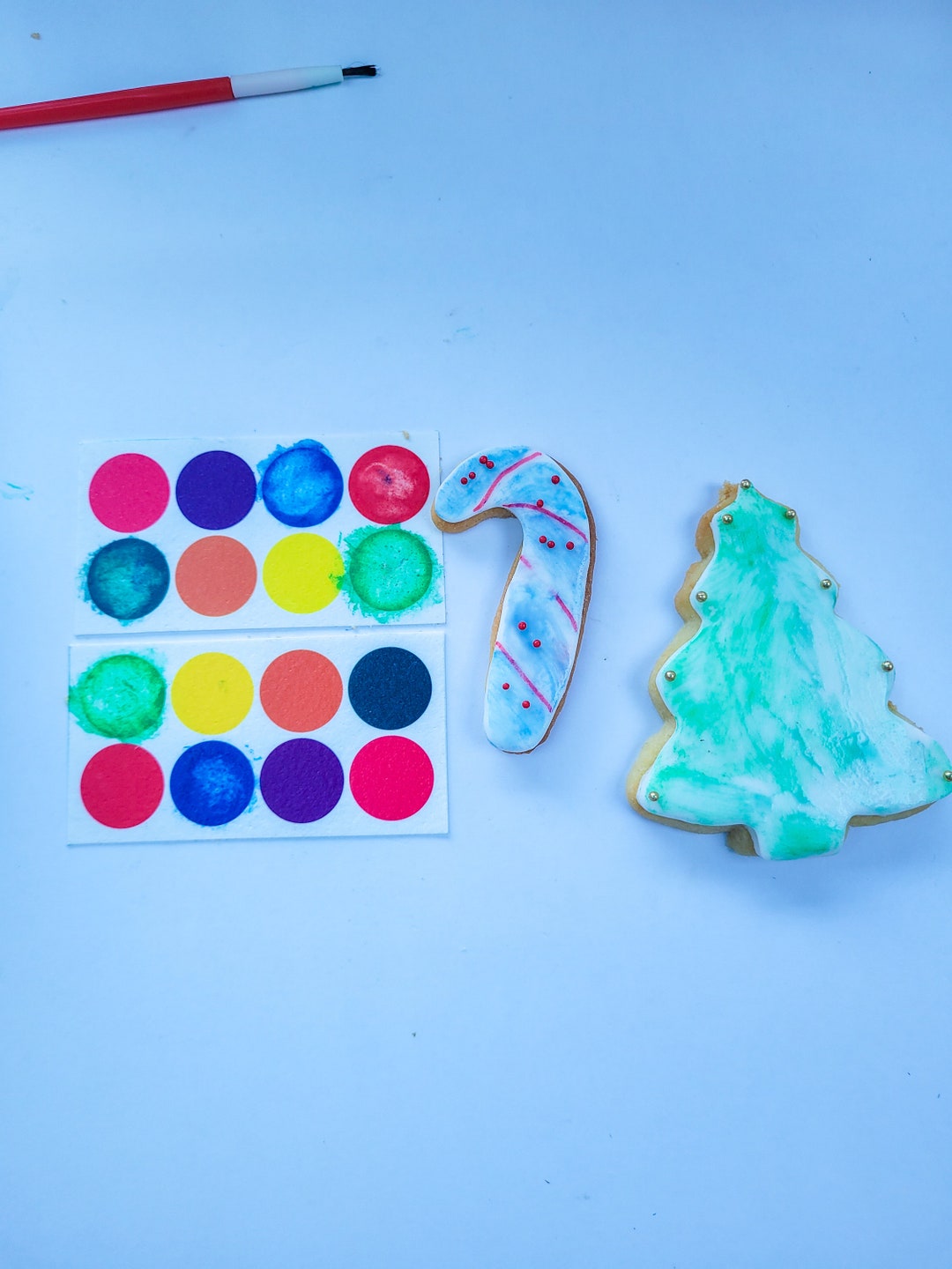 Paint Your Own Christmas Cookies Etsy UK
