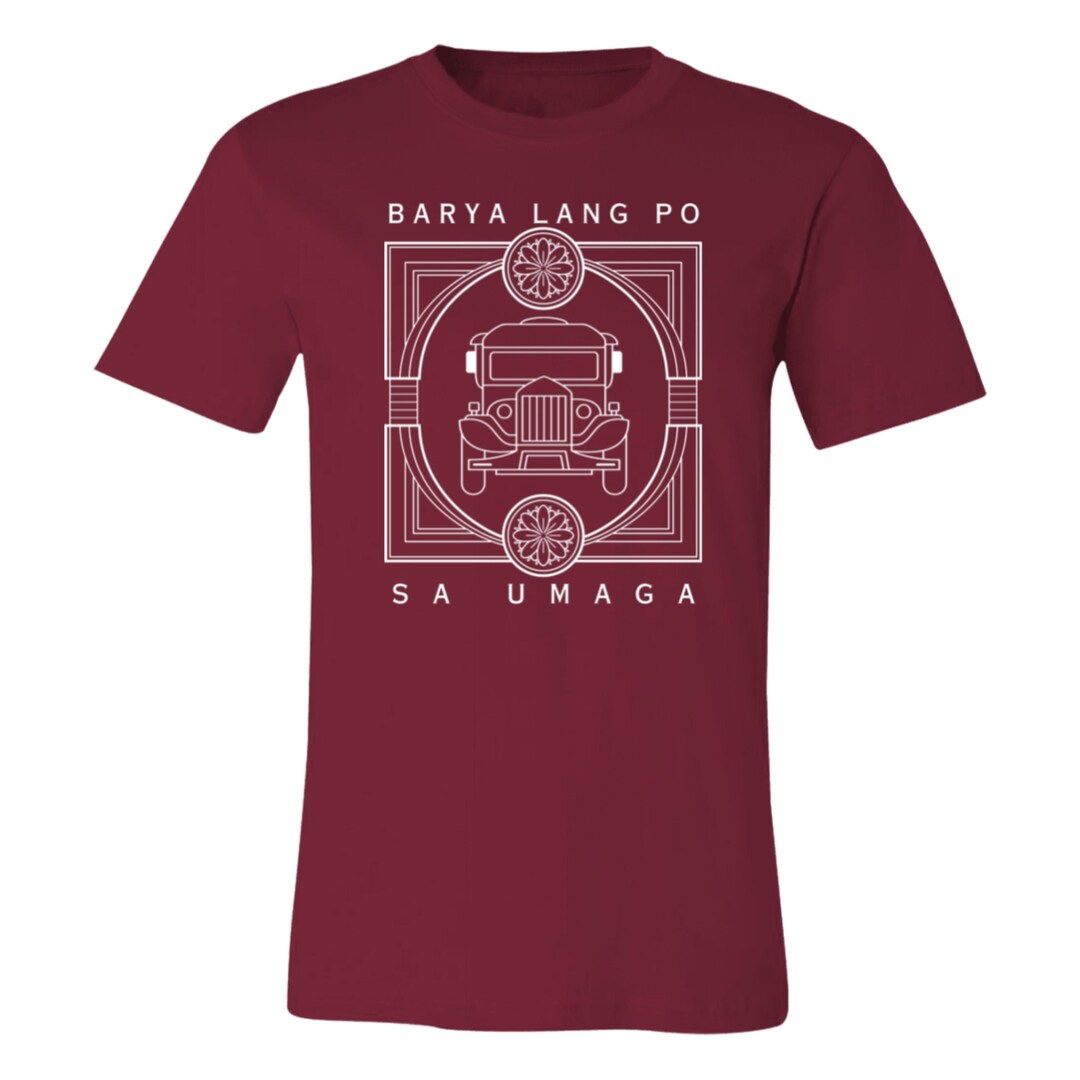 Philippine Jeepney Shirt Barya Lang Po Sa Umaga Filipino Humor Pinoy ...