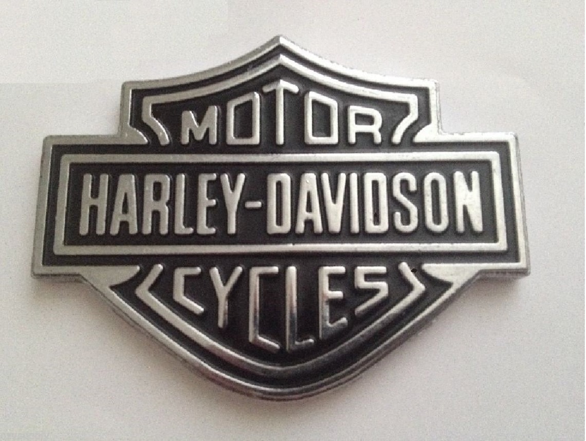Harley Davidson Motorcycle Logo Emblem Metal Body Decal Badge | Etsy