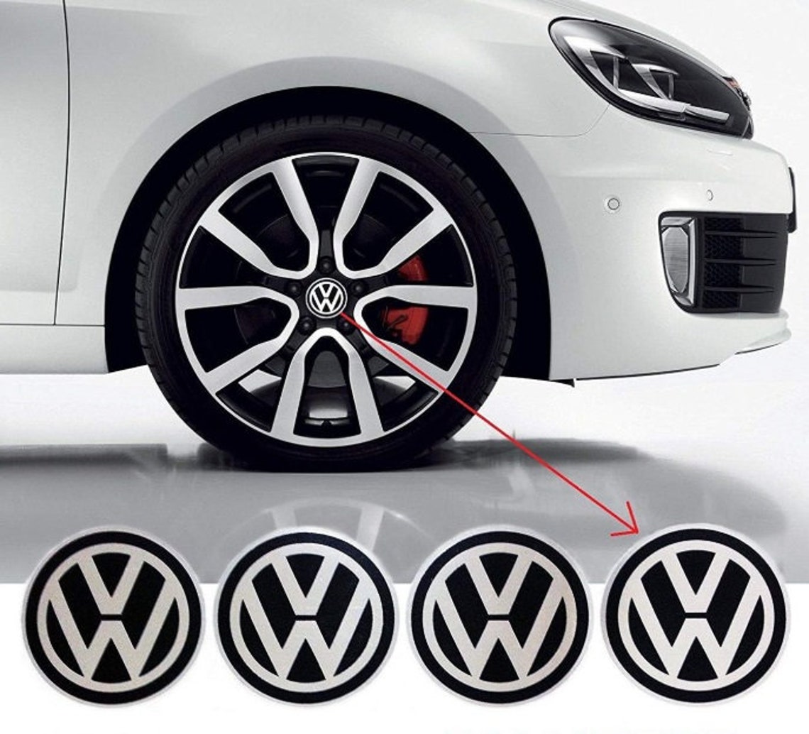 4 x Centre Wheel Caps 65mm for VW Volkswagen Vehicles. GTI Etsy