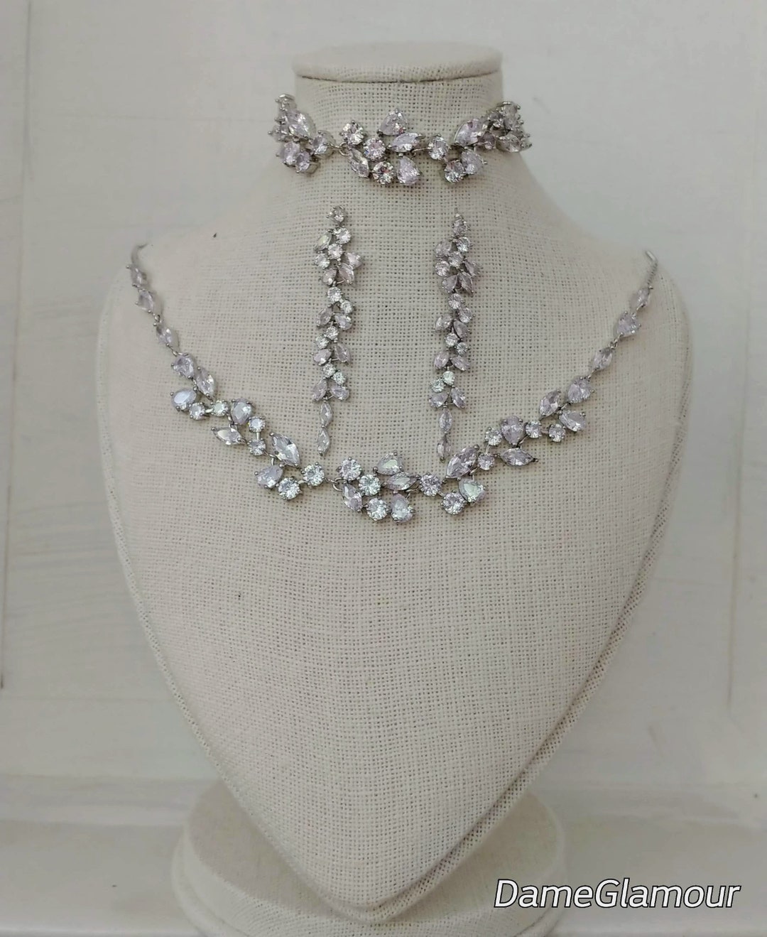 3A Cubic Zirconia Pearl Crown Bride Jewellery Women's Hair Accessories gift Box Gift Packaging Bride