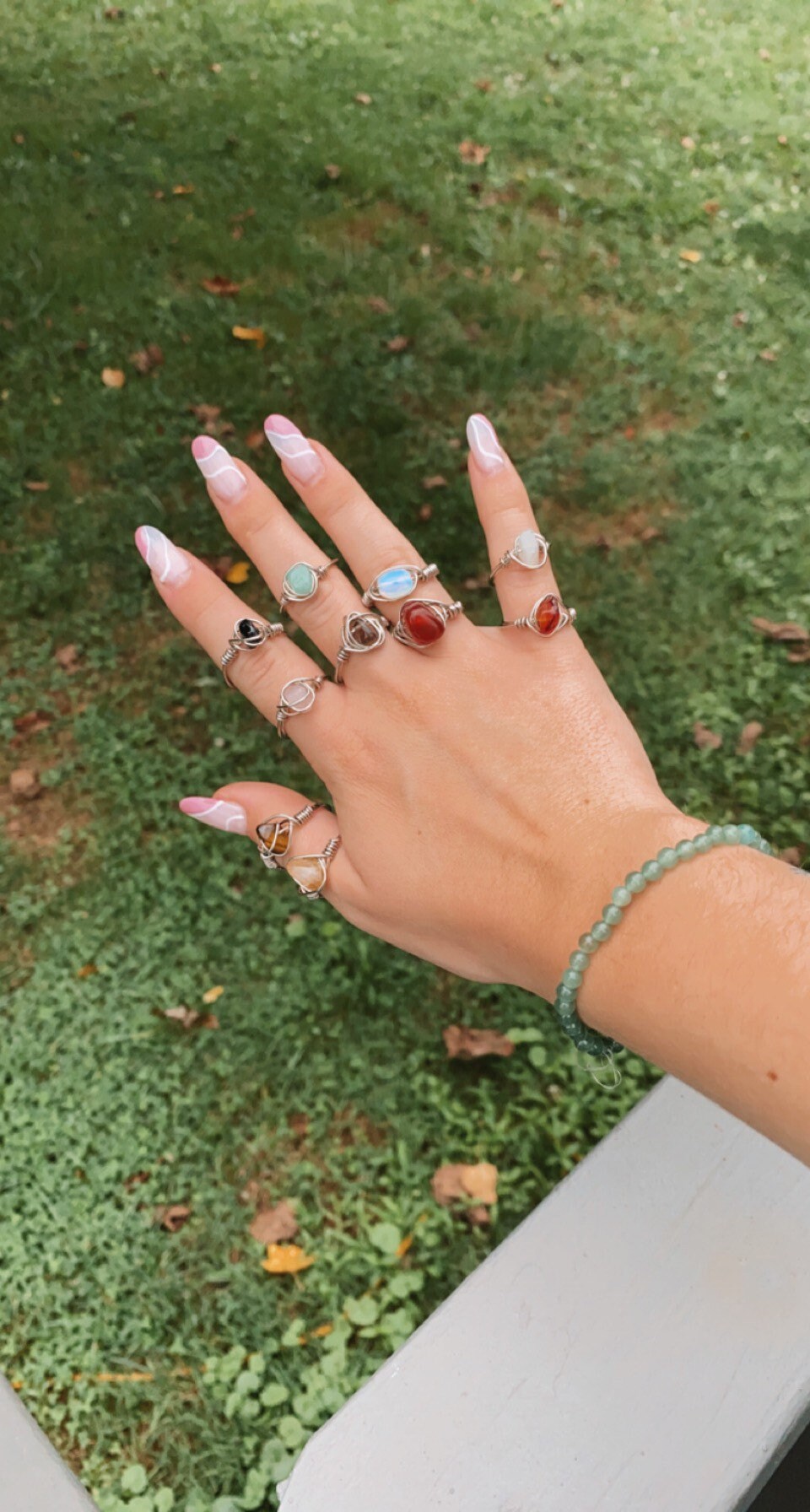 Indie 2024 crystal rings