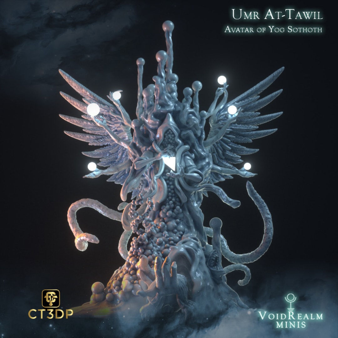 た*ん様 VALIEM MONSTER MOUTH XS & DEEP VOID Umr At-tawil: the Ultimate Gate - Horror Miniature and