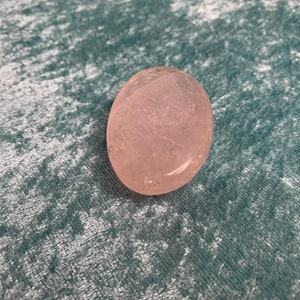 Rose Quartz Palm Stone