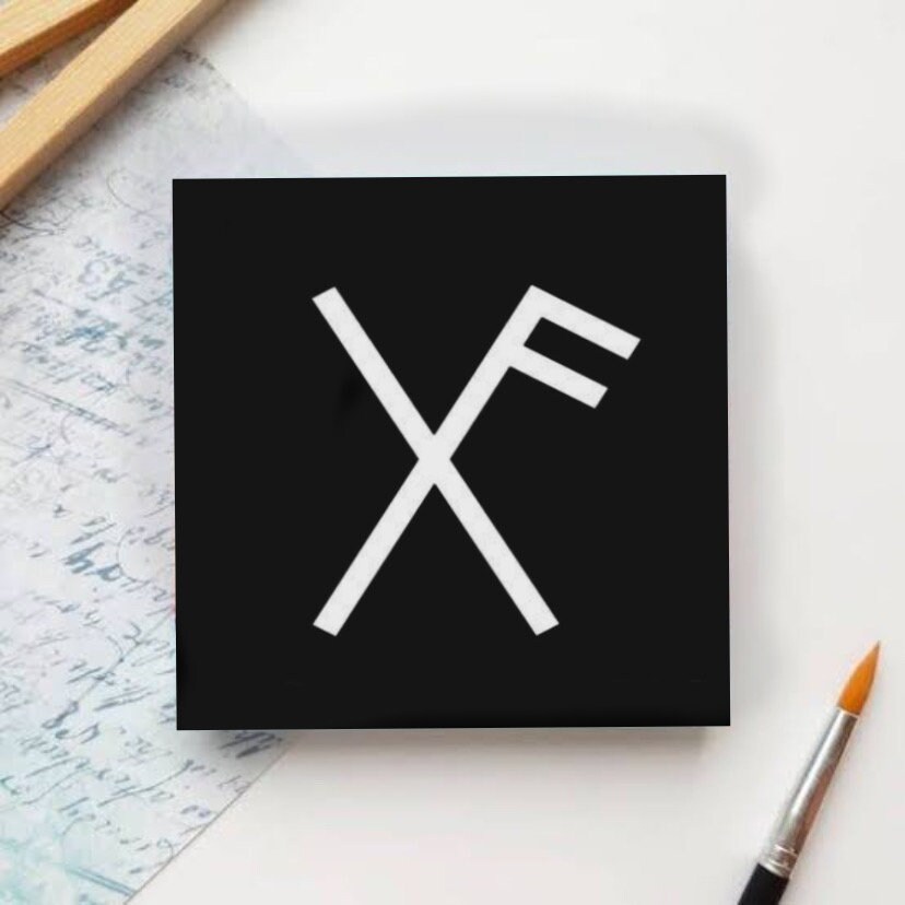 Good Luck Rune Uralte Kunst Original Handarbeit Etsy