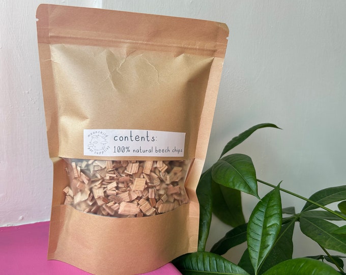 Natural Beech Chips Safe Substrate for Hamsters, Gerbils, Mice Reptile