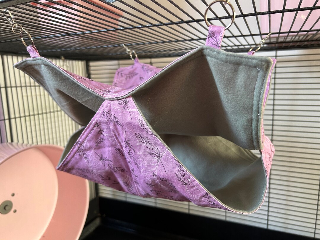 Handmade Fleece Rat Hammock Large Double Floral Cage Bed Etsy handmade-fleece-rat-hammock-large-double-floral-cage-bed-etsy