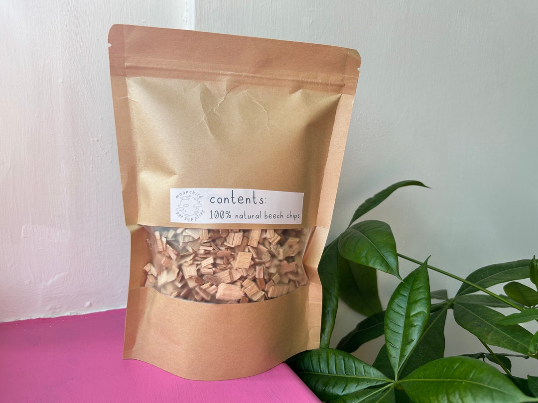 Natural Beech Chips Safe Substrate for Hamsters, Gerbils, Mice Reptile