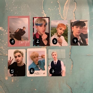 Stray Kids Official Bang Chan Photocards