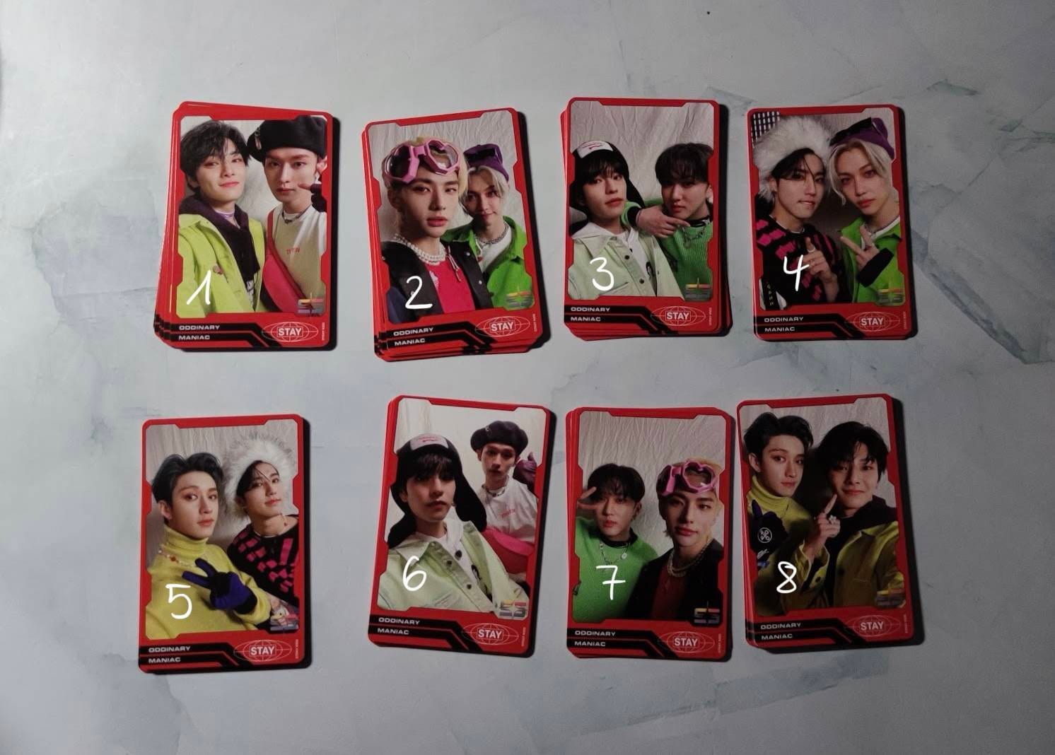 Stray Kids Oddinary Official Album Photocards (Units)
