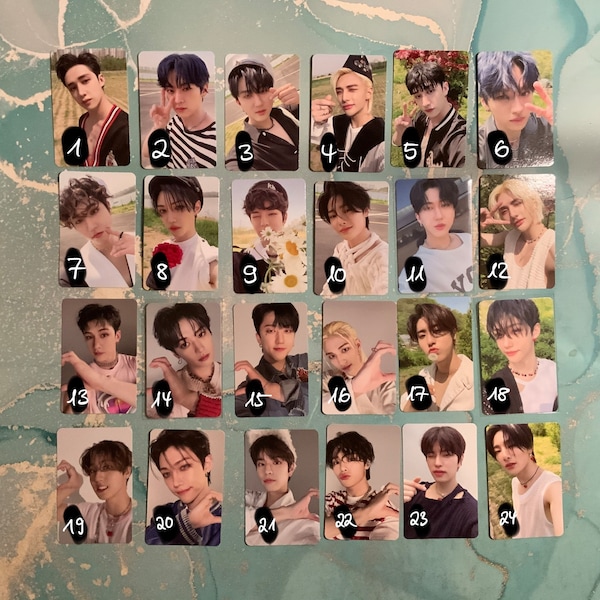 Stray Kids Official Maxident Photocards