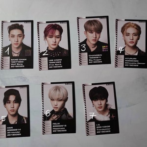 Stray Kids Oddinary Official Album Photocards (ID Cards)