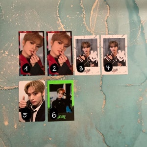 Stray Kids Official Minho / Lee Know Photocards