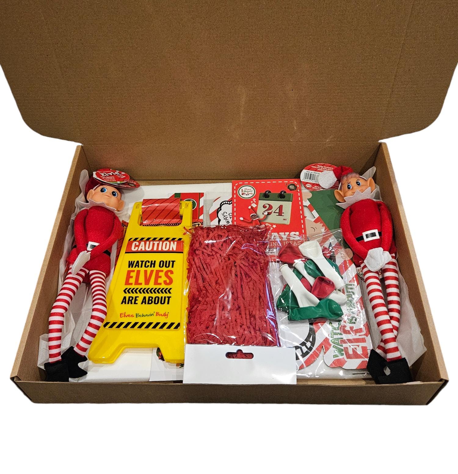 Elf Sample Kit Personalised Elf Arrival | Elf Kit | Elf Arrival | Elf Arrival Box ...