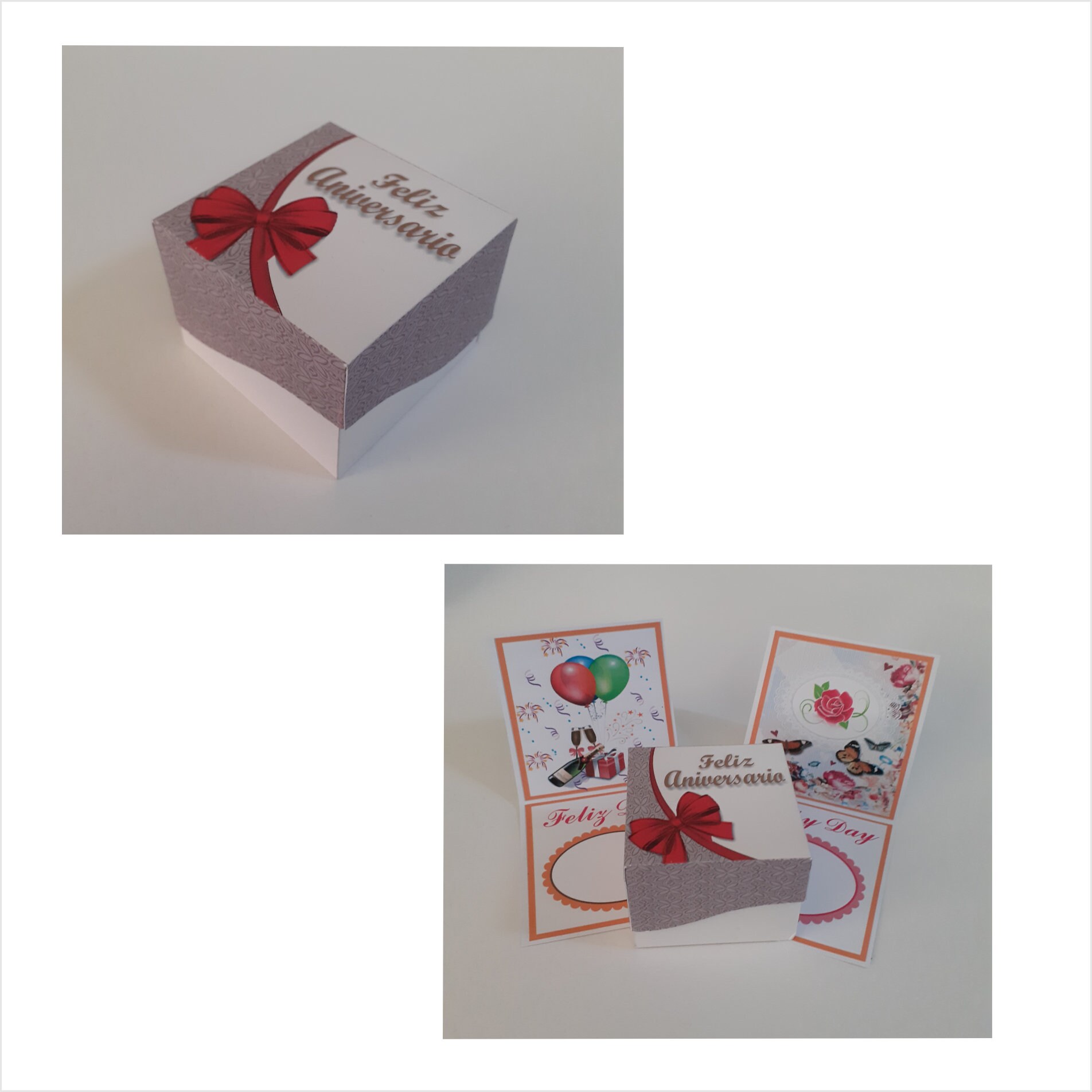 Gift Boxes for Anniversary With Inscription Internal and Cards Etsy UK