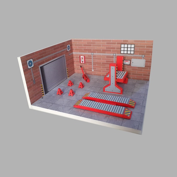 ☆ Garage Diorama Item SBC　　　　　　　　　　【限定品】 ☆ Garage Diorama Item SBC 【限定品】 Scale 1:24 Diorama garage