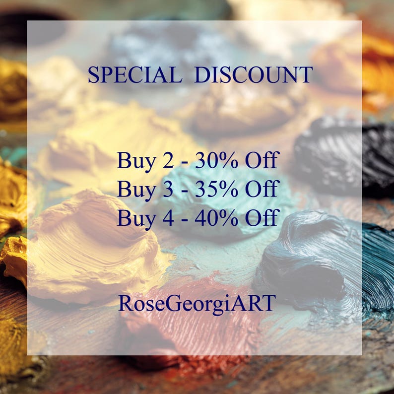 Iris Original Oil Painting Impressionist Floral Art February Flower Wall Decor image 16