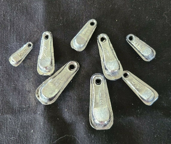 50 Count Lindy Walking Sinkers, Weights, Assorted Choose Your Size