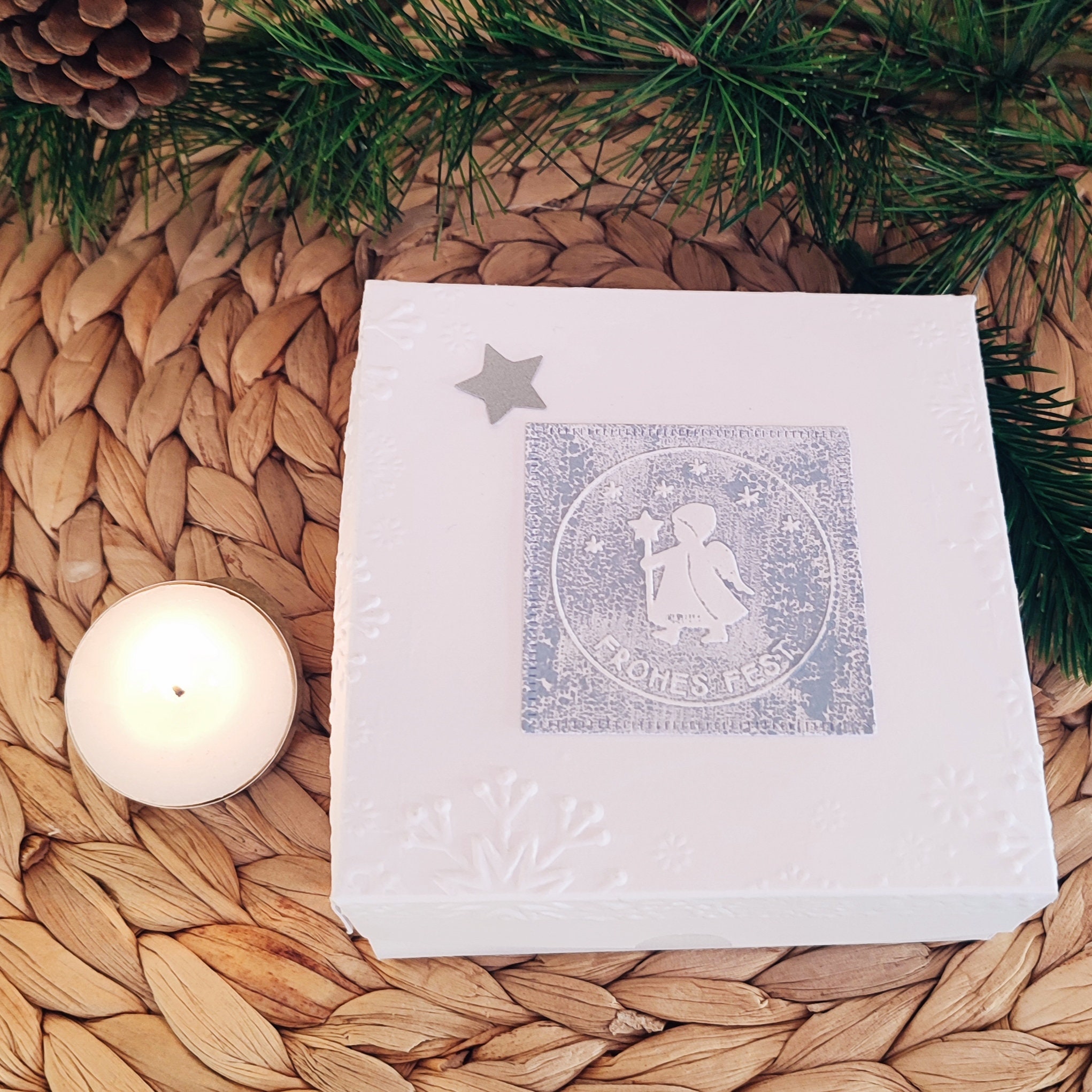 Advent Candles Advent Calendar Christmas Tealight Message or Etsy Australia