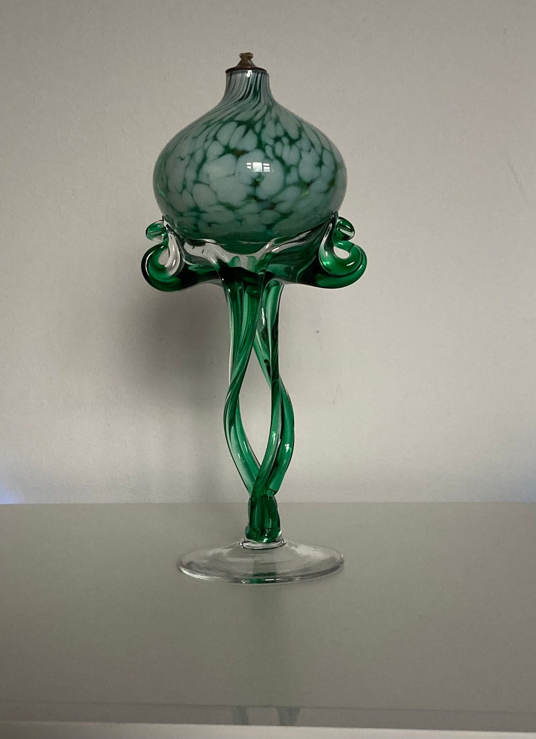 1970s Jozefina Krosno Art Glass Oil Burner Etsy