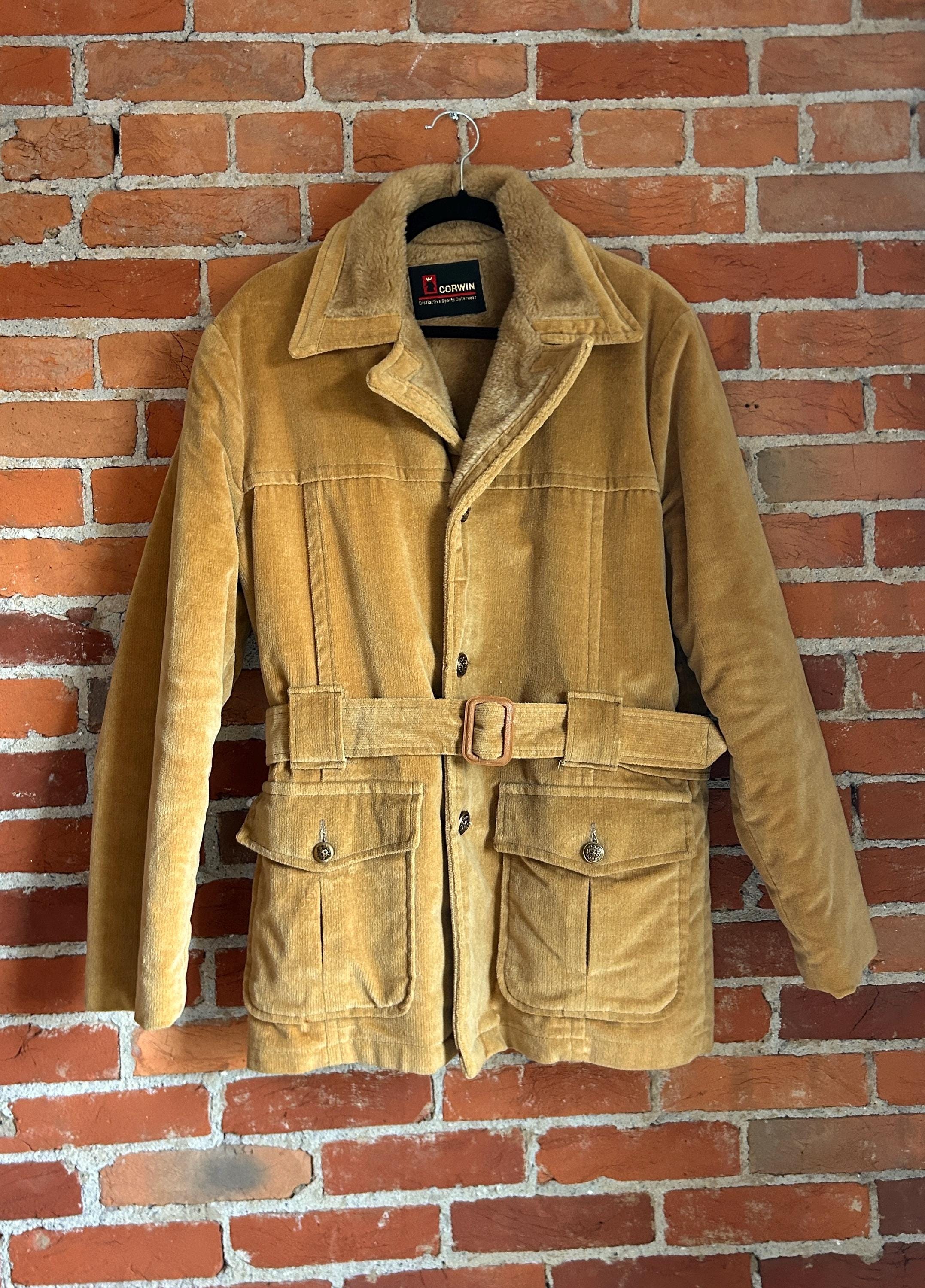 Mens Corduroy Jacket 70s - Etsy