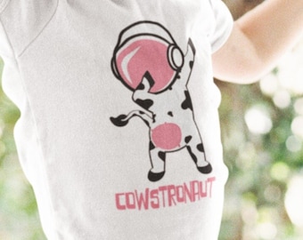 Cowstronaut Cute Toddler T-shirt, Space Kids T-shirt, Star Cow Astronaut Unisex Kids T-shirt, Celestial Children Cow Shirt, Funny Space Tee