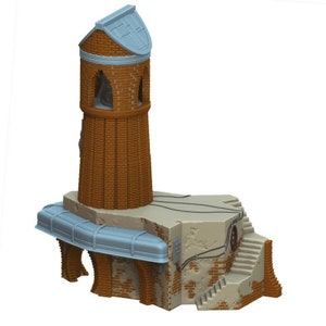 Belltower - Ord Ferrum - Star Wars Legion Terrain Tabletop Scenery