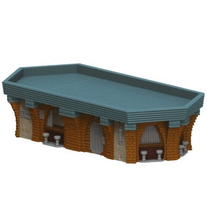 Food Stalls - Ord Ferrum - Star Wars Legion Terrain Tabletop Scenery