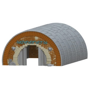 Speeder Garage - Ord Ferrum - Star Wars Legion Terrain Tabletop Scenery