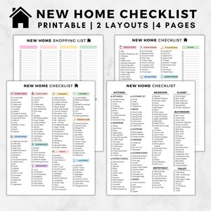 Always Out of Household Essentials? Start Using a Staples Checklist - Our  Home On Purpose