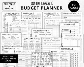 Budget finance planner bundle printable,Digital budget journal ipad,Ultimate finance planner bundle book a5 pdf,budget planner binder 2024