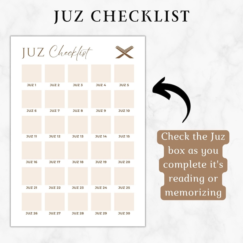 Printable Quran Tracker,Recitation & Memorisation Tracker,Quran planner,Quran Journal digital,Hifdh planner,Islamic study,Muslim planner pdf image 4