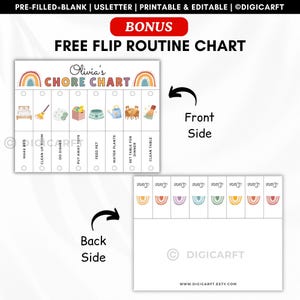 Editable Kids Chore Chart, Kids Chore Chart Bundle, Kids Routine Chart, Daily Routine Chart for Kids, Editable Responsibility Chart, Kids Checklist Printable, Behavior Chart, Reward Chart, Screen Time Checklist, Allowance Tracker, Kids Job Chart, Kids Morning Routine, Bedtime Routine Chart, Weekly Schedule for Kids, School Checklist, Flip Routine Chart, Visual Schedule for Kids, Toddler Routine Chart, Canva Editable Kids Charts, Printable Kids Planner, ADHD Routine Chart, Autism Visual Schedule