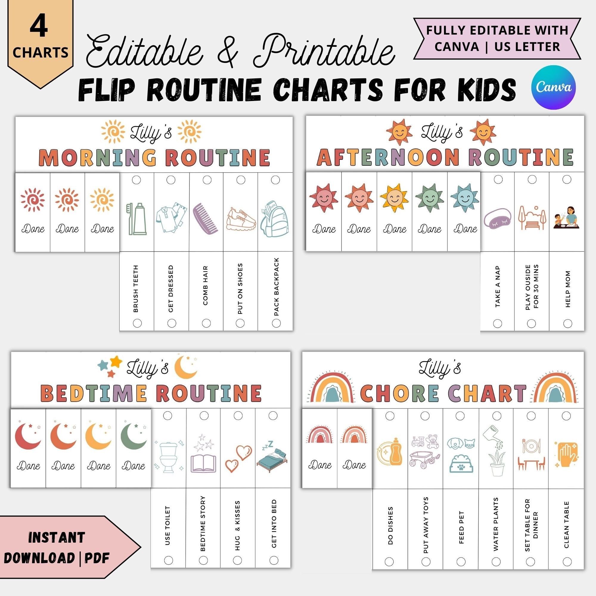 Morning Menu - Simple Pastel Edition (Preschool - Kindergarten), Toddler  Morning Menu, Morning Baskets, Homeschool Binder Inserts