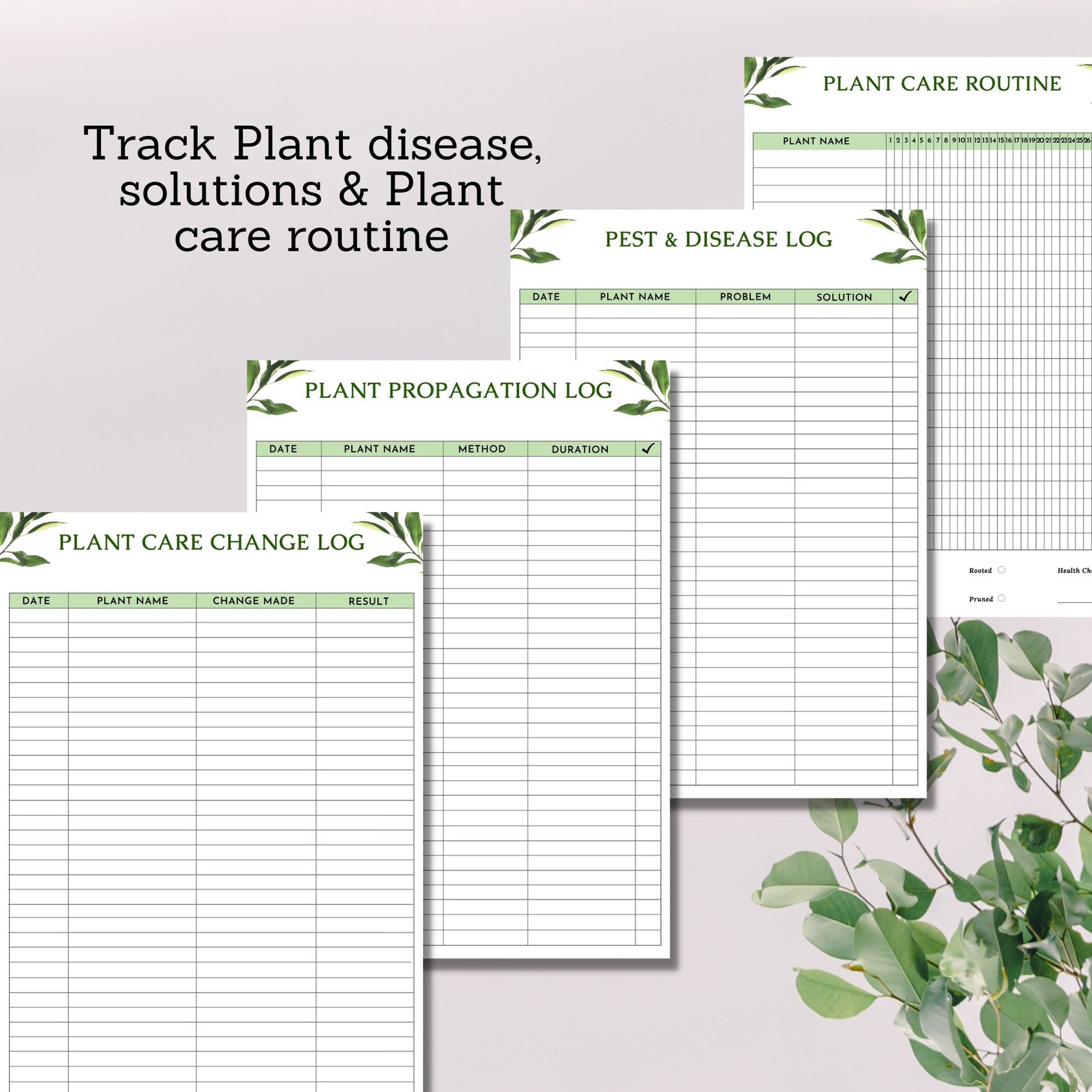 plant-care-planner-printable-plant-care-tracker-house-plant-etsy