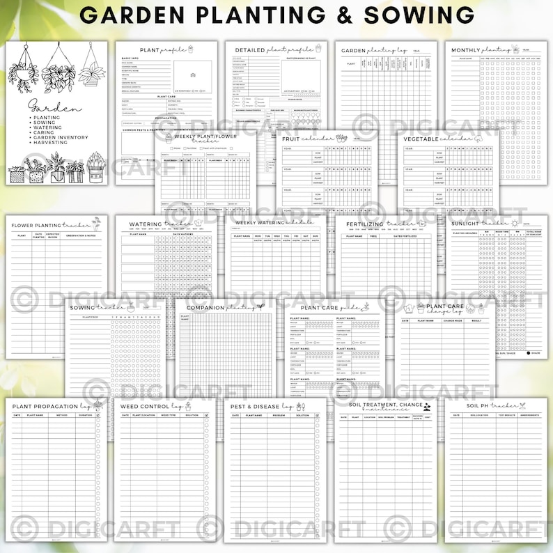 Printable garden planner,Gardening planner printable,plant care journal,vegetable calendar,Flower calendar,planting planner,garden journal and plannergarden planner journal digital,indoor plant watering schedule,house plant care planner,gardening logbook,Garden organiser,Plant care planner printable, Plant care Tracker, house plant planner,Plant care planner Bundle PDF, Plant journal,Plant profile, Watering schedule
