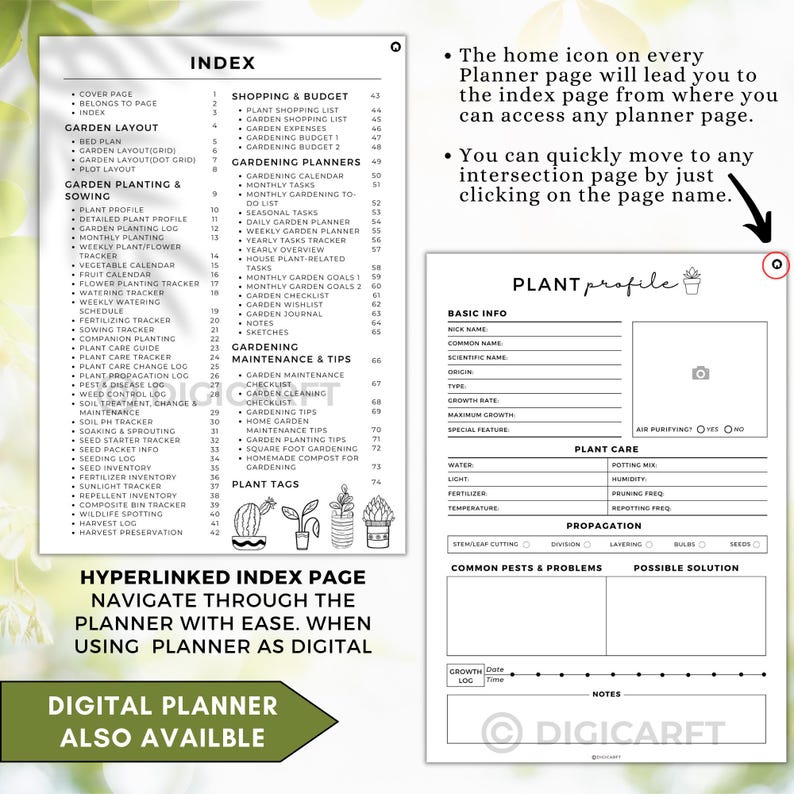 Printable garden planner,Gardening planner printable,plant care journal,vegetable calendar,Flower calendar,planting planner,garden journal and plannergarden planner journal digital,indoor plant watering schedule,house plant care planner,gardening logbook,Garden organiser,Plant care planner printable, Plant care Tracker, house plant planner,Plant care planner Bundle PDF, Plant journal,Plant profile, Watering schedule