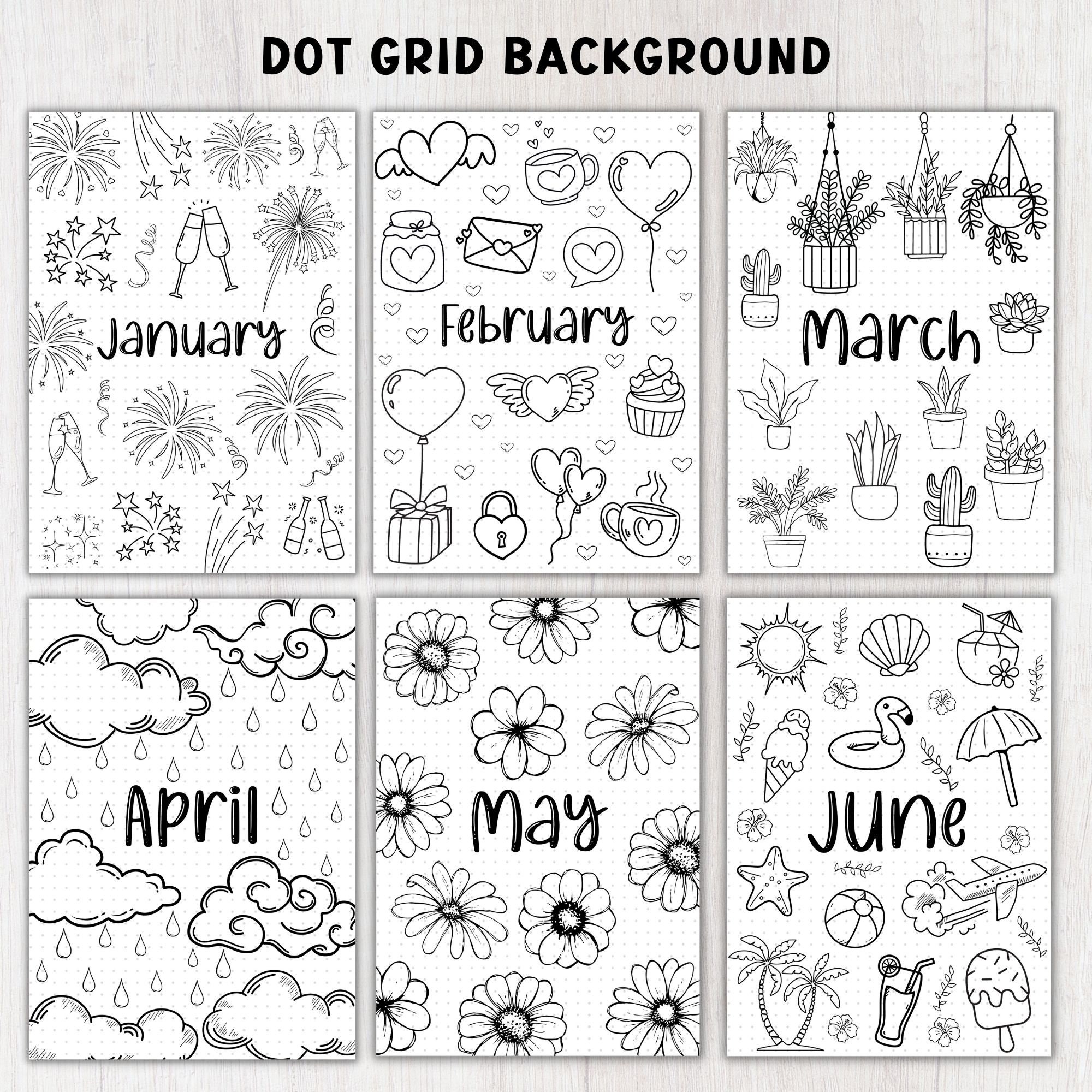43 Must-Make February Crafts for Kids for Beating Boredom 39 12 monthly planner cover pages a5 journal printable bujo…