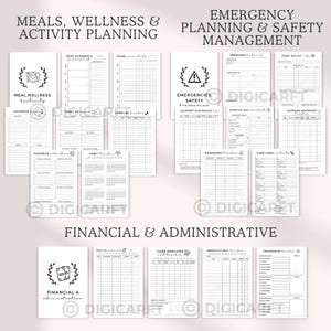 Caregiver Planner binder Printable,Caregiver Daily Log plus vital,Elder Caregiving journal a4,Home health care service forms,Medical tracker templates,caregiver daily weekly checklist,Caregiving Daily duties sign off,Caregiving workbook,Senior care at home planner,home care plan templates Pdf,Digital Caregiving journal planner,Caregiver binder,Caregiving checklist,Caregiver Responsibilities,Monthly Medication tracker,Symptom tracker,Daily pain tracker,Chronic pain tracker,Medical finance tracker