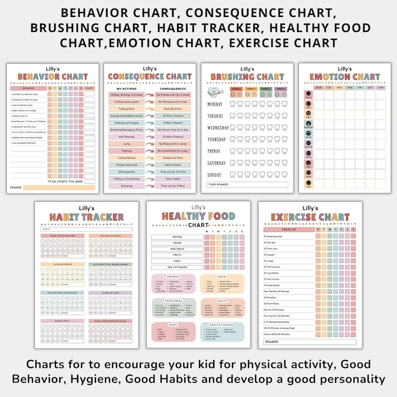 Editable Kids Chore Chart, Kids Chore Chart Bundle, Kids Routine Chart, Daily Routine Chart for Kids, Editable Responsibility Chart, Kids Checklist Printable, Behavior Chart, Reward Chart, Screen Time Checklist, Allowance Tracker, Kids Job Chart, Kids Morning Routine, Bedtime Routine Chart, Weekly Schedule for Kids, School Checklist, Flip Routine Chart, Visual Schedule for Kids, Toddler Routine Chart, Canva Editable Kids Charts, Printable Kids Planner, ADHD Routine Chart, Autism Visual Schedule