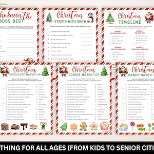 Christmas mega games bundle printable, Christmas party games, Holiday games, Family party games, New year eve games bundle,Christmas trivia games, Christmas song trivia, Christmas movie trivia, Christmas Santa trivia, Can you guess Christmas movie, Guess Christmas Carols, Christmas riddles game,Christmas word Scramble, Christmas think fast game, Christmas finish the phrase game, Christmas around the world, Christmas Scattergoris, Christmas This or that game,What’s your Elf name