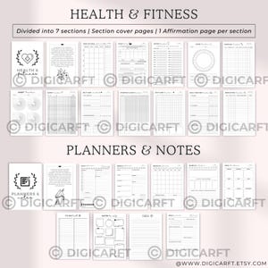 Personal Wellness Journal with Mindfulness Exercises,Mental Health Journal with Self-Esteem Boosting Prompts, Anxiety and Stress Management Journal, Mental Health Journal Bundle with Printable and Digital Formats

Comprehensive Mental Health Journal with Hyperlinked Pages