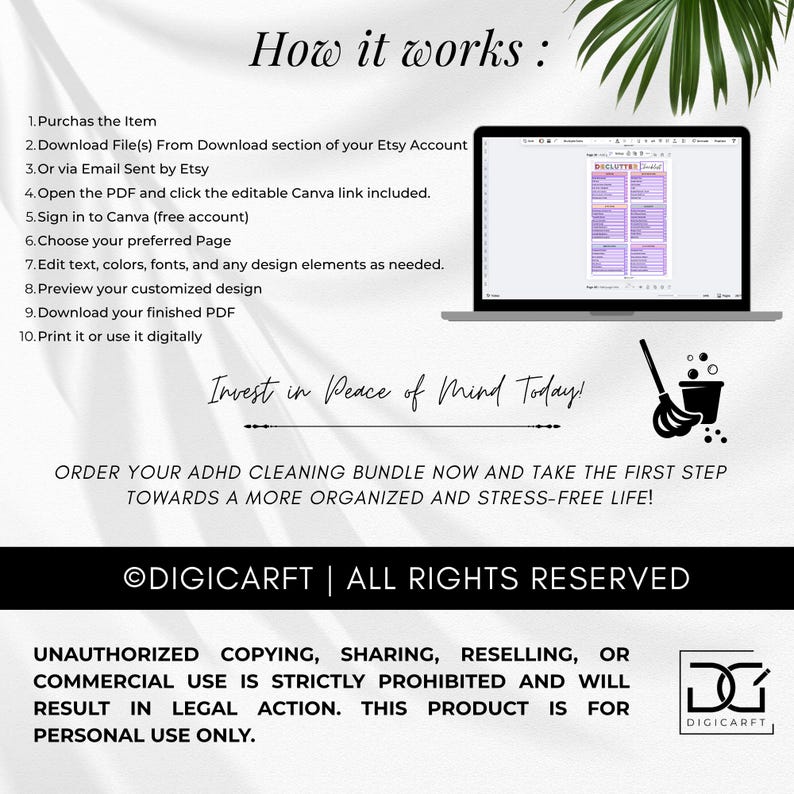 ADHD Cleaning Planner, ADHD Cleaning Bundle, Editable Cleaning Planner, Home Cleaning Schedule, Cleaning Checklist, Daily Cleaning, Weekly Cleaning, Monthly Cleaning, Declutter Planner, Decluttering Checklist, Family Chore Chart, Household Planner, Home Organization, ADHD Planner, Cleaning Routine, Cleaning Binder, Chore Chart, GoodNotes Planner, Printable Planner, Digital Download, Home Management, Cleaning Tracker, Printable PDF, Instant Download, House Cleaning Plan