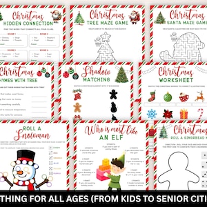 Christmas mega games bundle printable, Christmas party games, Holiday games, Family party games, New year eve games bundle,Christmas trivia games, Christmas song trivia, Christmas movie trivia, Christmas Santa trivia, Can you guess Christmas movie, Guess Christmas Carols, Christmas riddles game,Christmas word Scramble, Christmas think fast game, Christmas finish the phrase game, Christmas around the world, Christmas Scattergoris, Christmas This or that game,What’s your Elf name