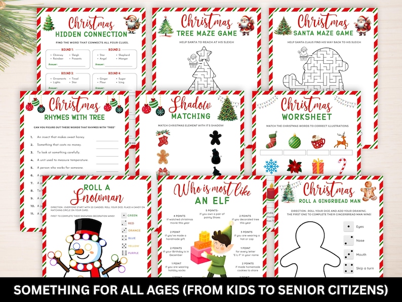 Christmas mega games bundle printable, Christmas party games, Holiday games, Family party games, New year eve games bundle,Christmas trivia games, Christmas song trivia, Christmas movie trivia, Christmas Santa trivia, Can you guess Christmas movie, Guess Christmas Carols, Christmas riddles game,Christmas word Scramble, Christmas think fast game, Christmas finish the phrase game, Christmas around the world, Christmas Scattergoris, Christmas This or that game,What’s your Elf name
